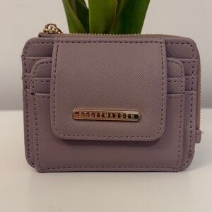 Steve Madden Mauve/Gray Card Holder